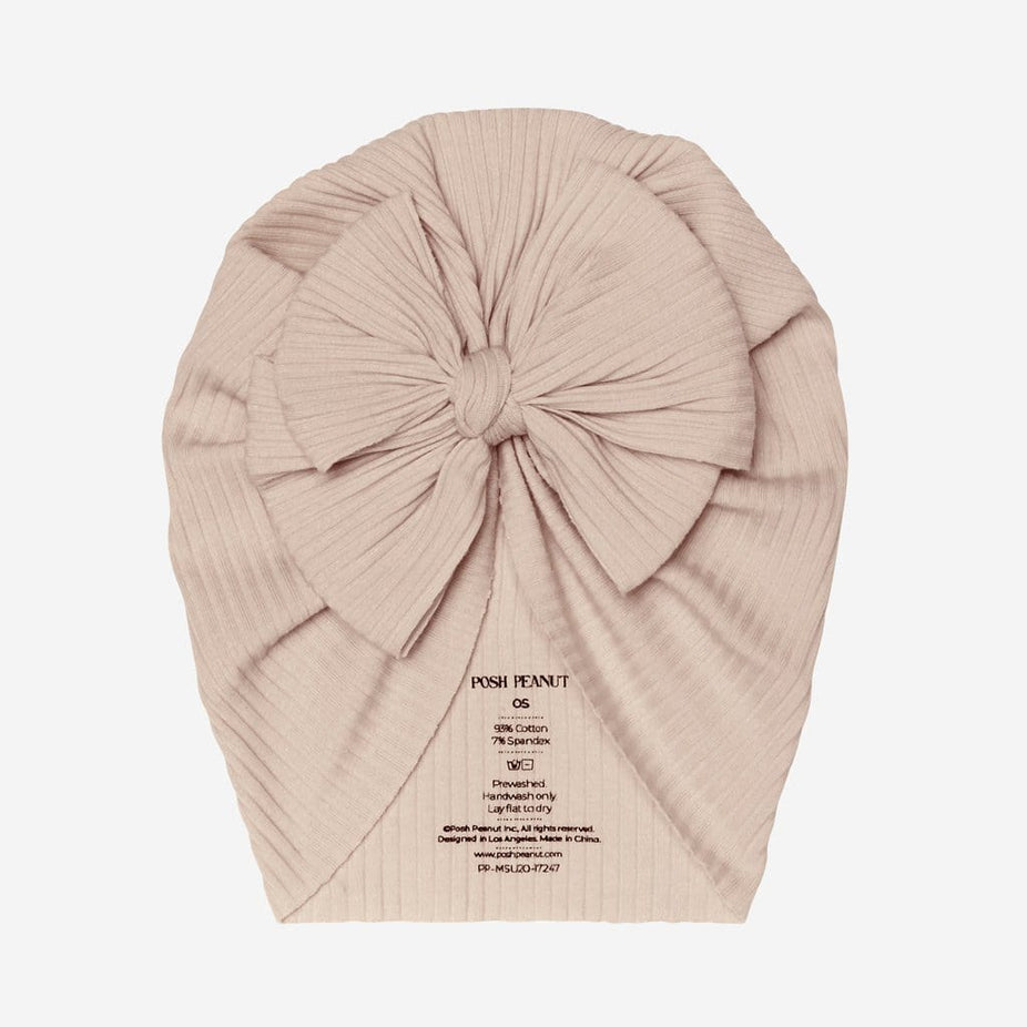 Cream Molly Turban Bow