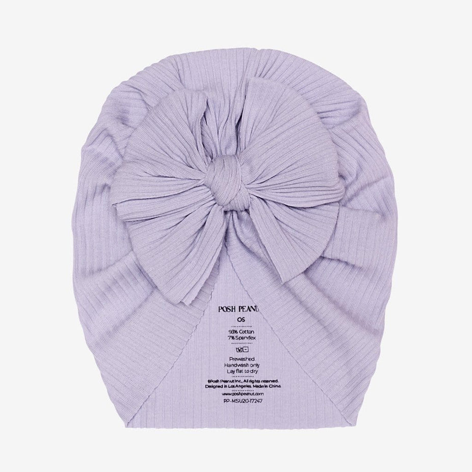 Lavender Molly Turban Bow