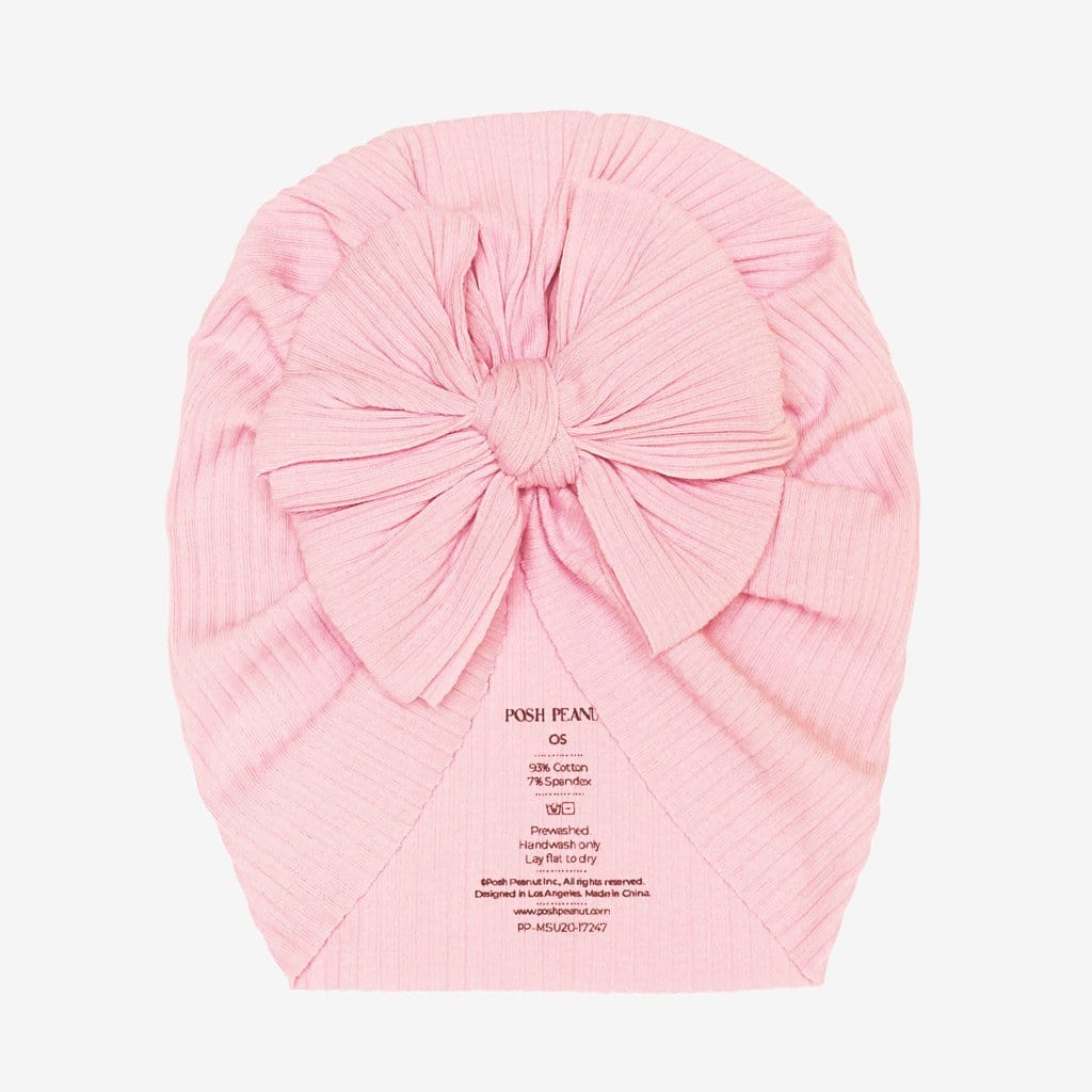 Pink Molly Turban Bow
