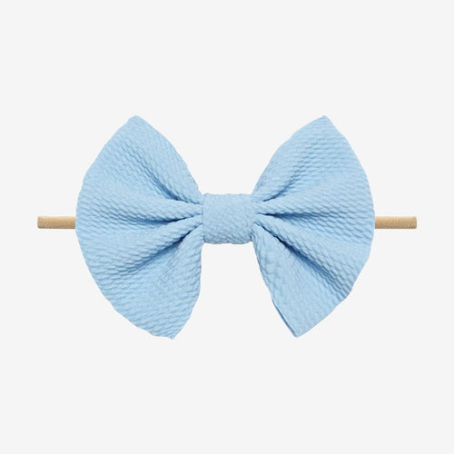 Blue Lulu Nylon Headband
