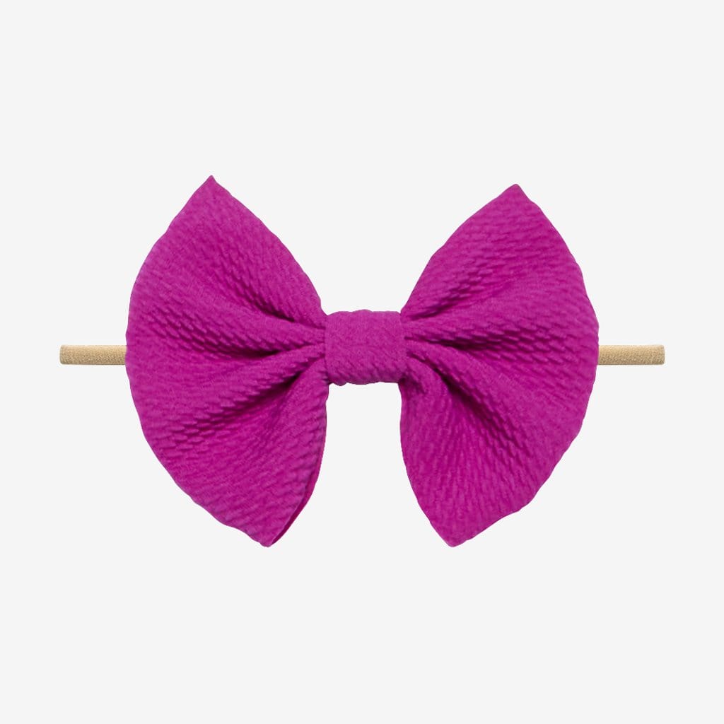 Purple Lulu Nylon Headband