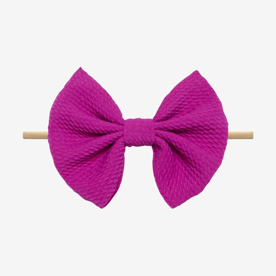 Purple Lulu Nylon Headband