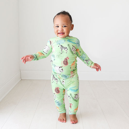 Safari Animals Classic Pajama Set