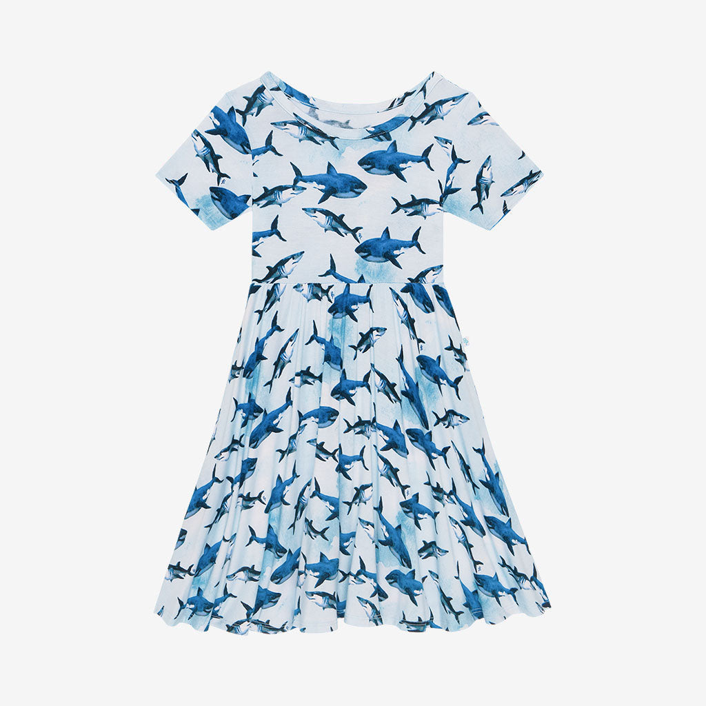 Sharks Twirl Dress