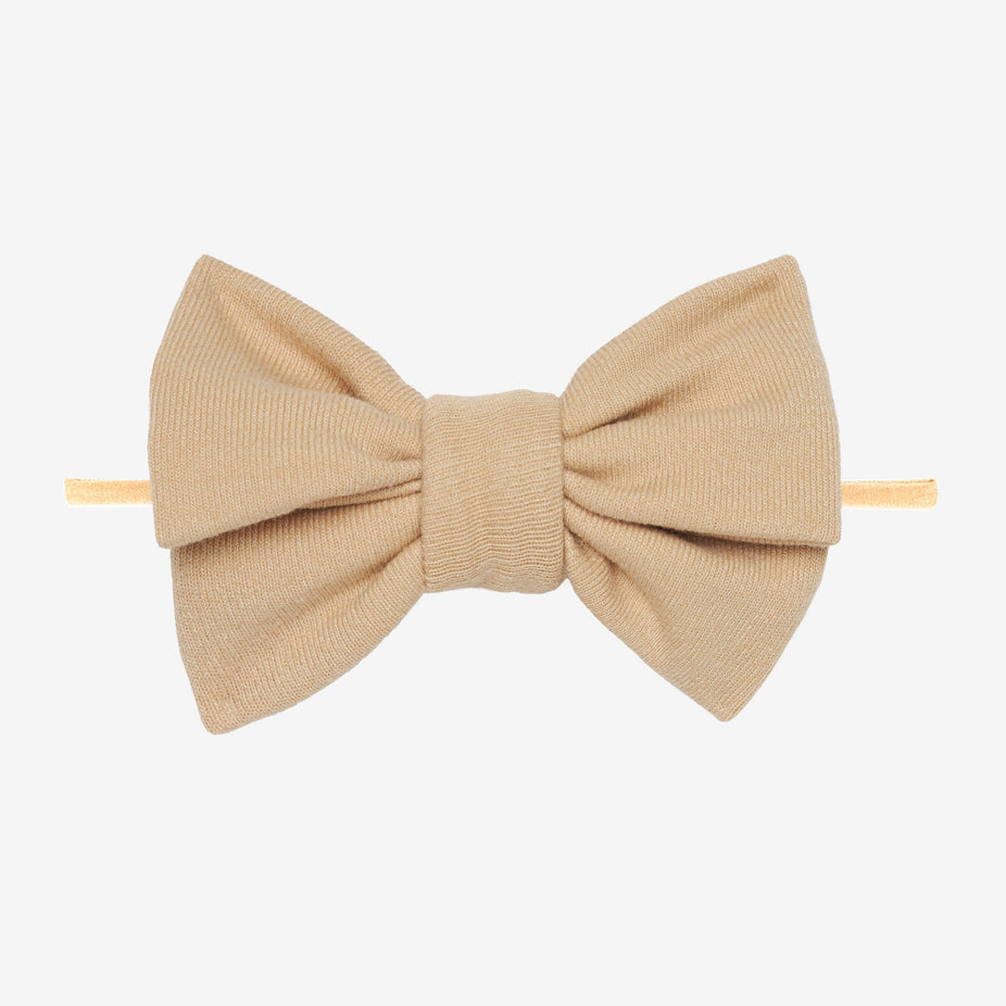 Cream Kendall Nylon Headband