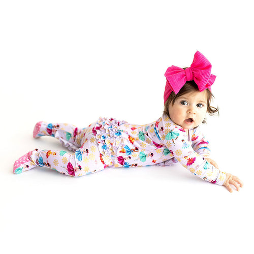Adalyn Footie Zippered One Piece