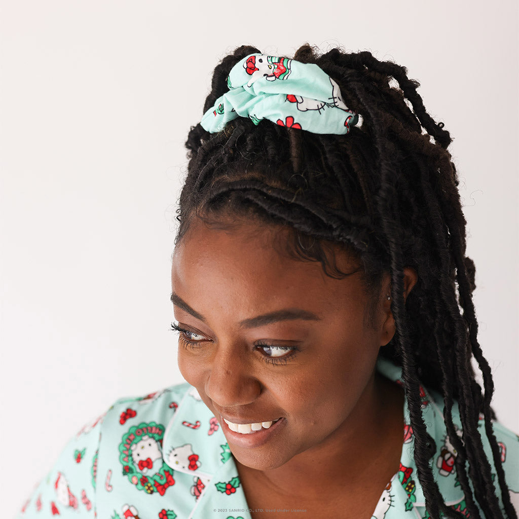 Hello Kitty® Wreath Luxe Oversized Scrunchie