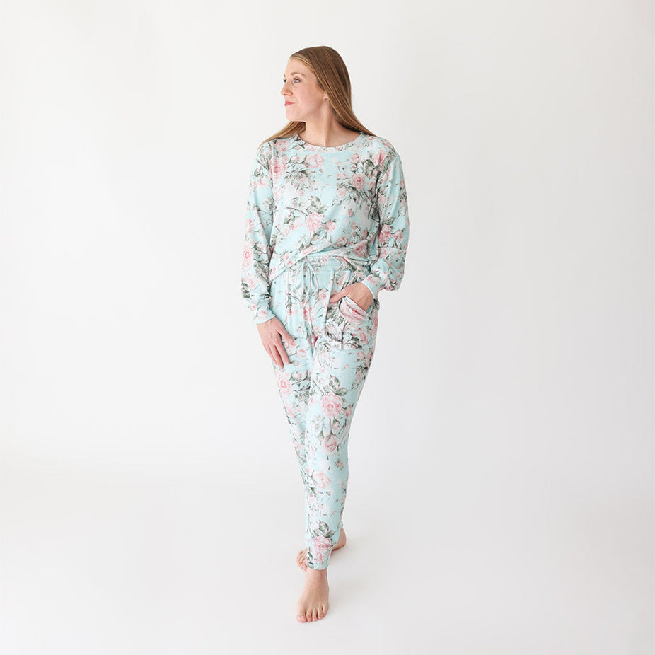 Spring Rose Women's Pacci™ Long Sleeve Lounge Set
