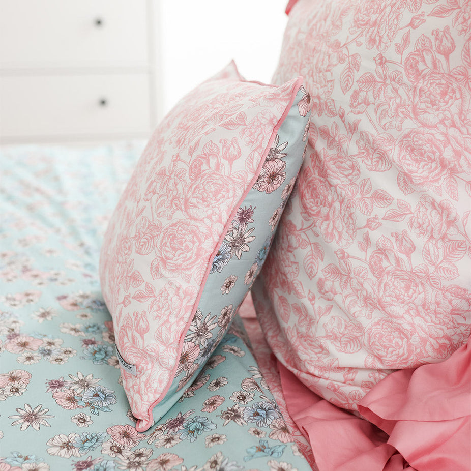 Martina Square Throw Pillow Cover