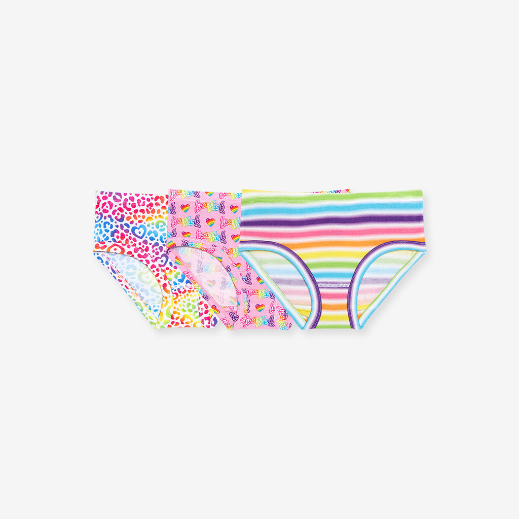 Lisa Frank® I Love Rainbow Leopard Girls' Brief Set