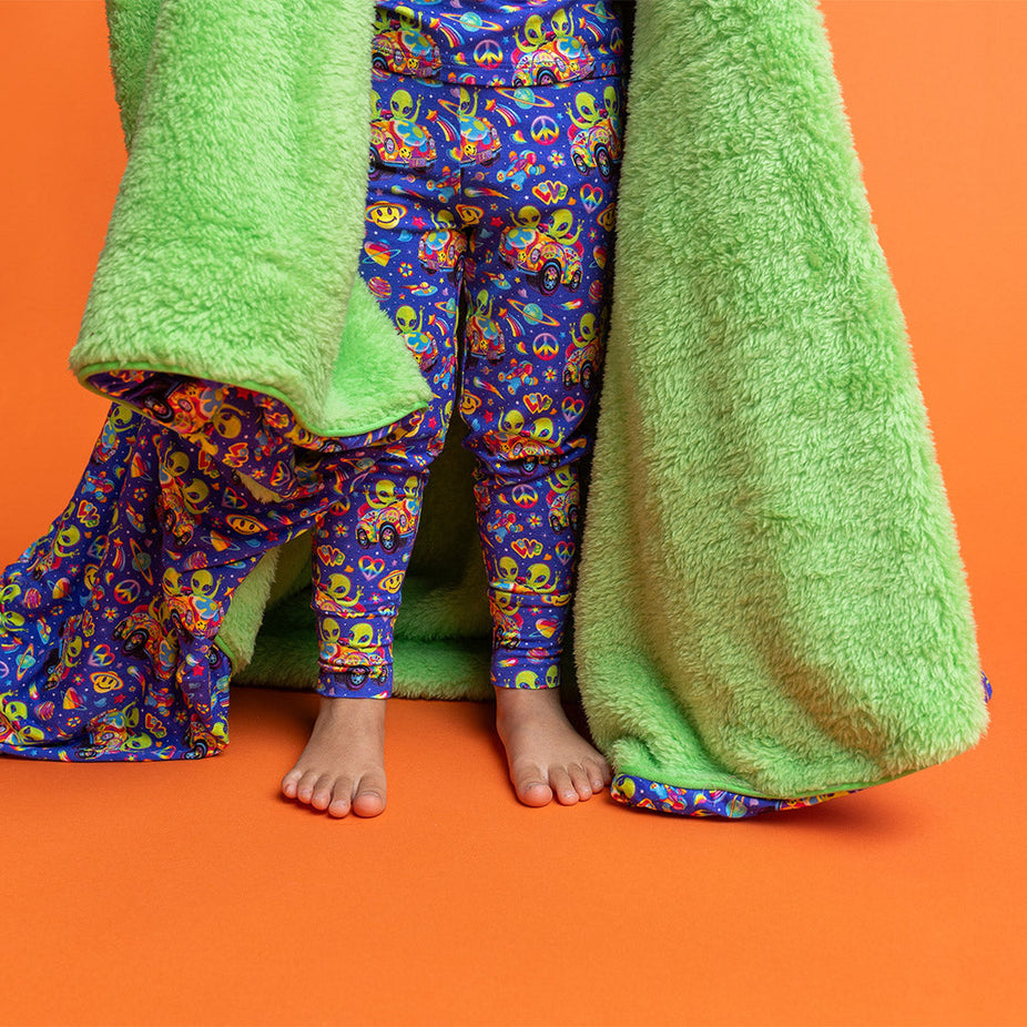 Lisa Frank® Zoomer & Zorbit Luxe Plush Patoo® Blanket