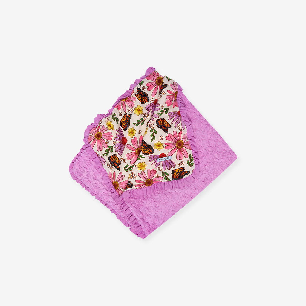 Kaavia Minky Ruffled Luxette Patoo® Blanket