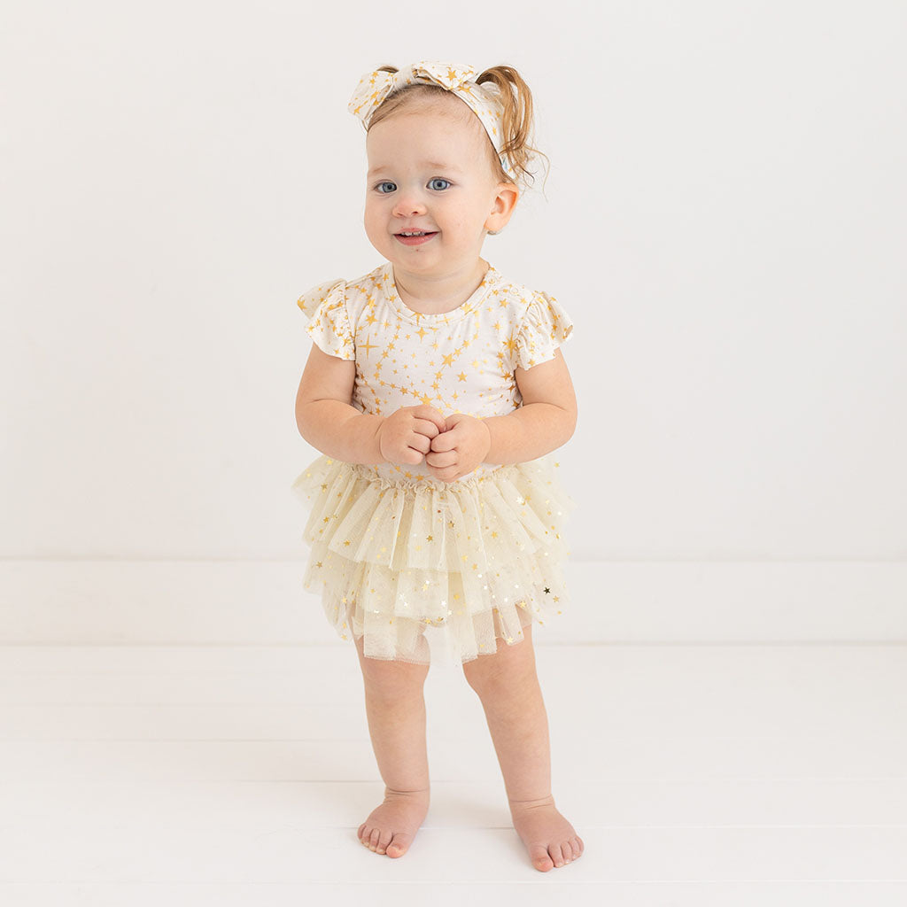 Olympia Tulle Bodysuit Dress