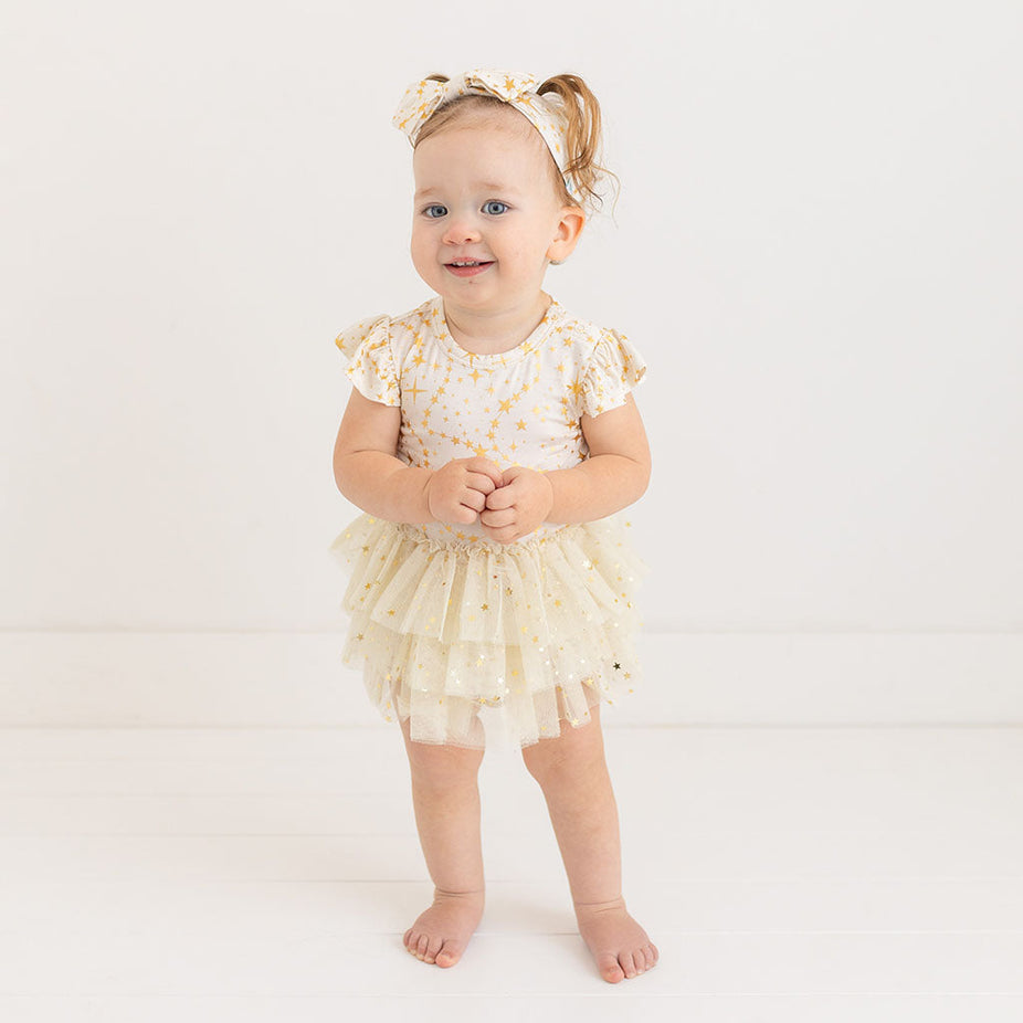 Olympia Tulle Bodysuit Dress