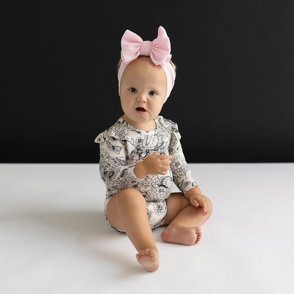 Junie Long Sleeve Ruffled Bodysuit