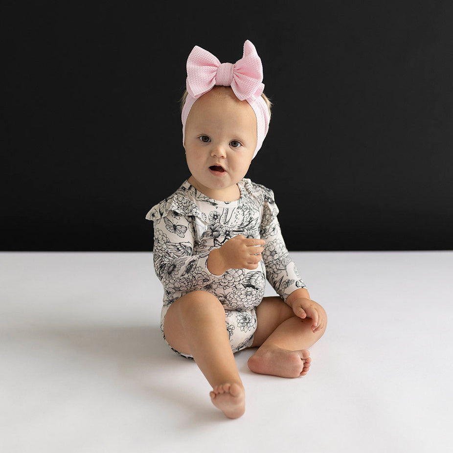 Junie Long Sleeve Ruffled Bodysuit