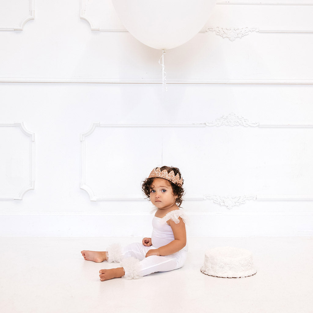 White Ruffled Tulle Sleeveless Bodysuit
