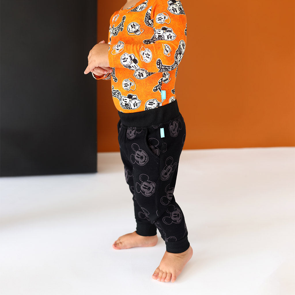Glow In The Dark Mickey Mouse Fleece Joggers