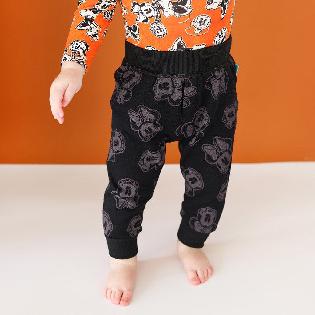 Glow In The Dark Minnie Mouse Fleece Joggers