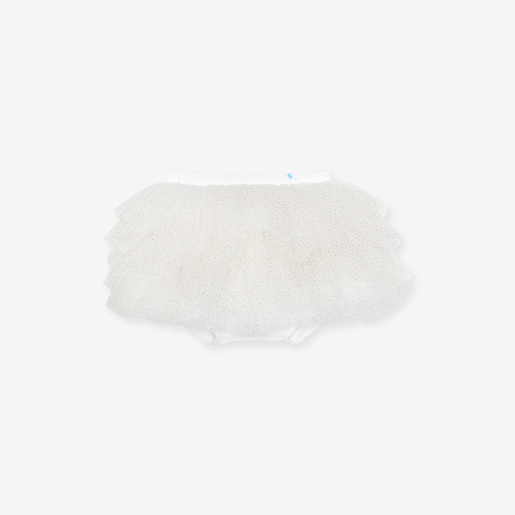 White Tulle Bloomer