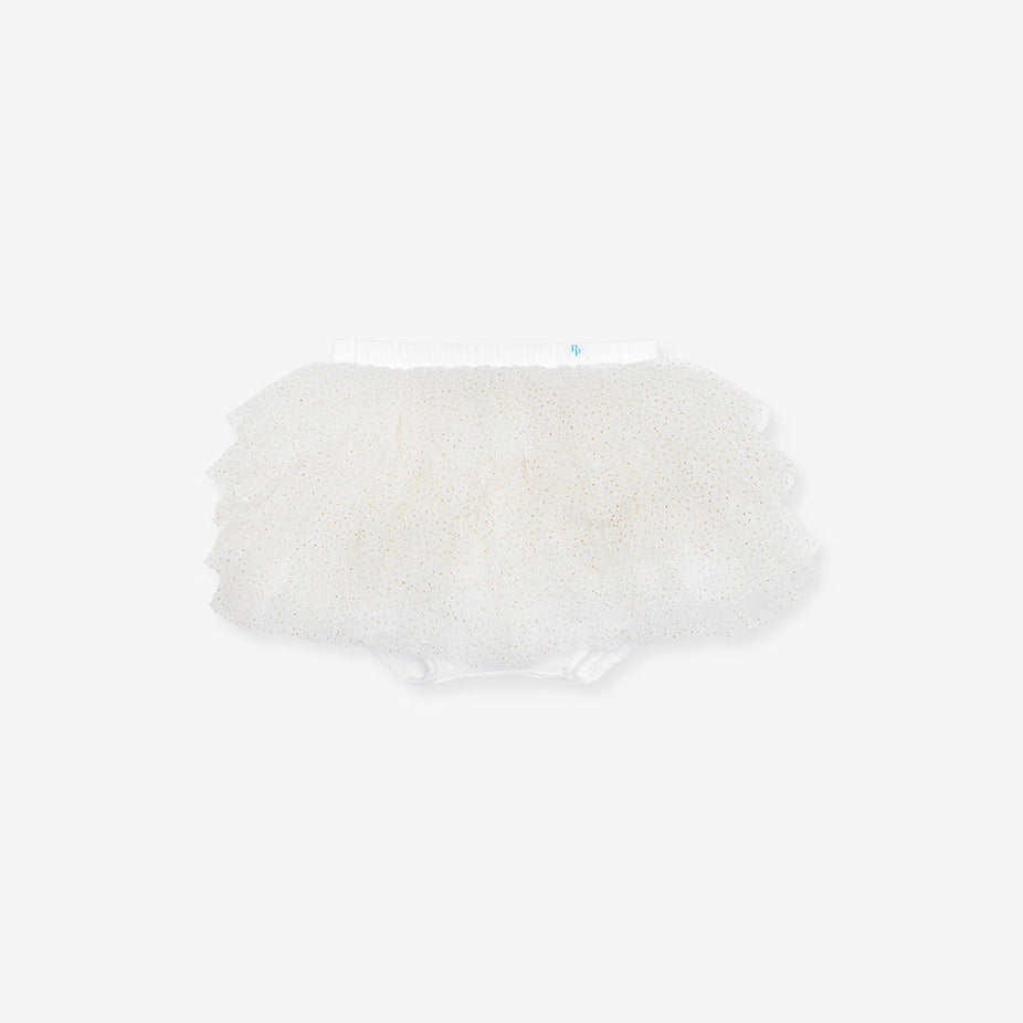 White Tulle Bloomer