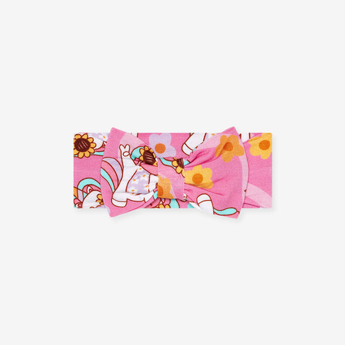 Unicorn Vibes Luxe Bow Headwrap