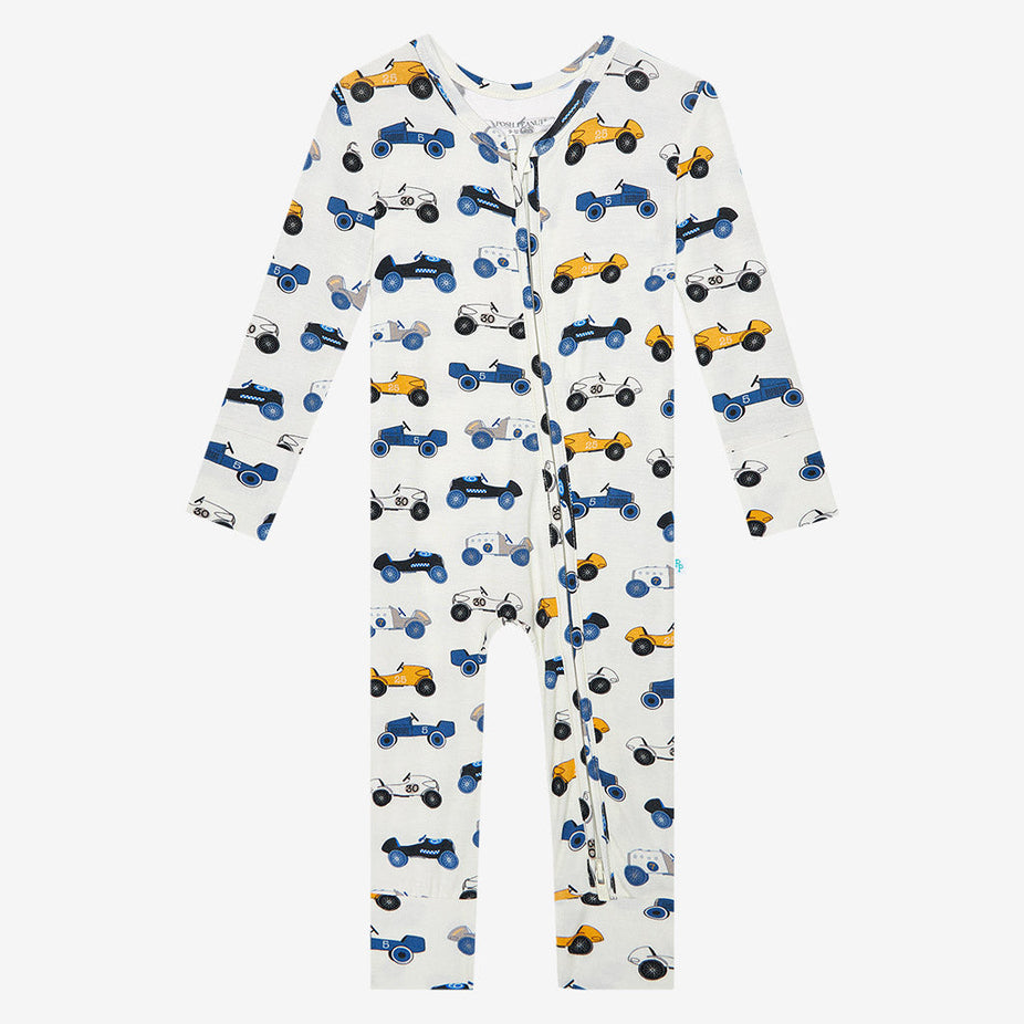 Enzo Footless Zippered One Piece
