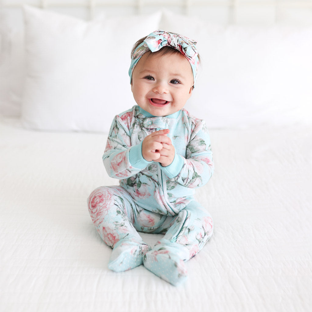 Spring Rose Pacci™ Zippered One Piece