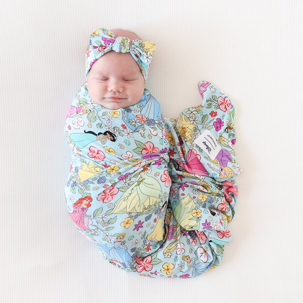 Disney Princesses Swaddle Headband Set