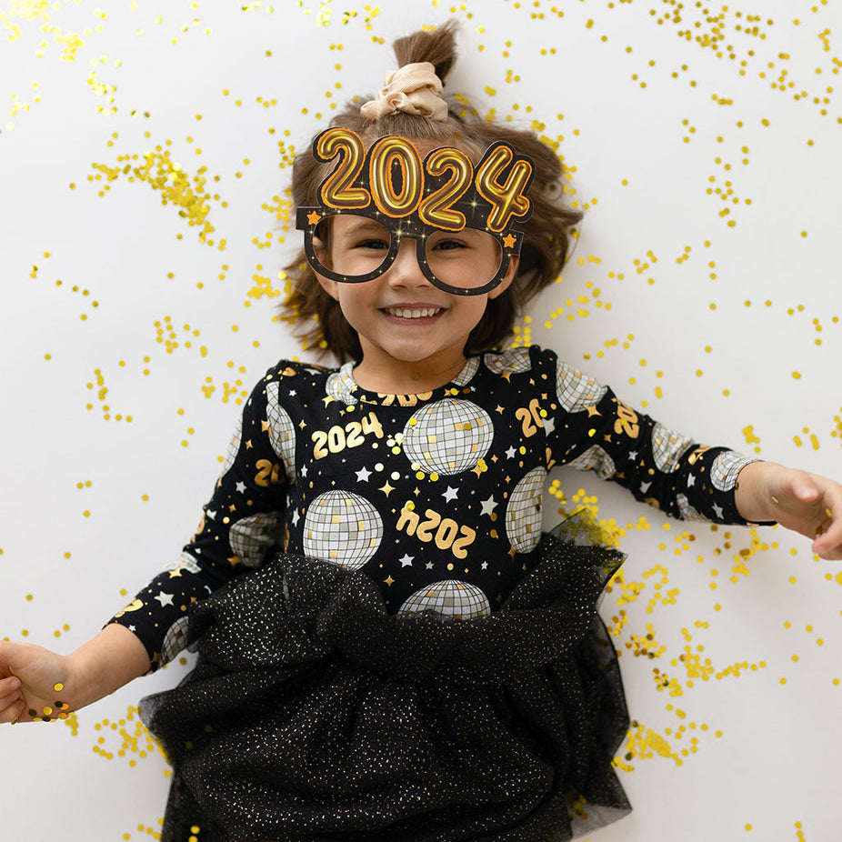 Electric Slide Long Sleeve Tulle Dress
