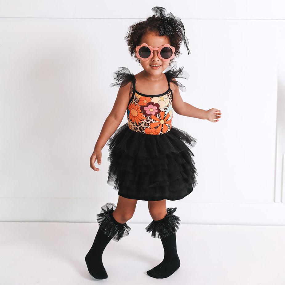 Moonbeam Tulle Smocked Dress