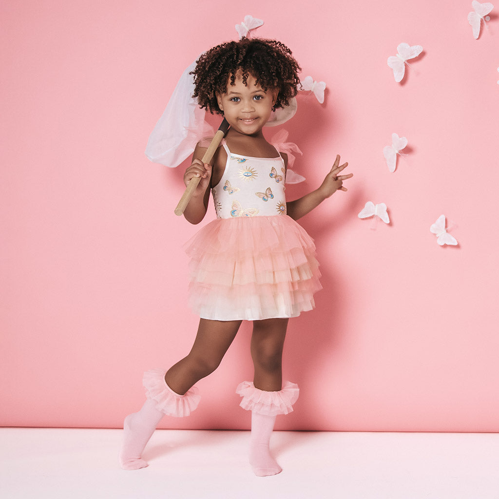 Pandora Tulle Smocked Dress