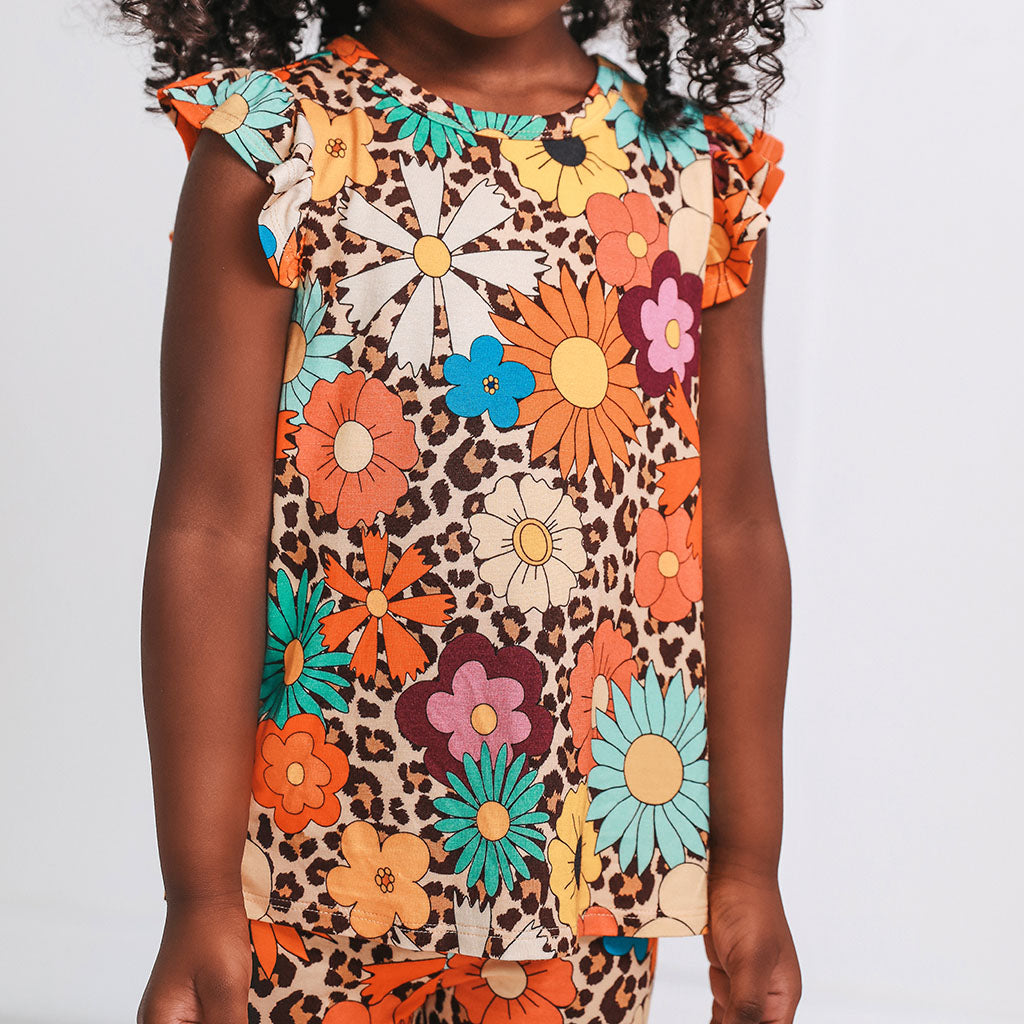 Moonbeam Ruffled Tee