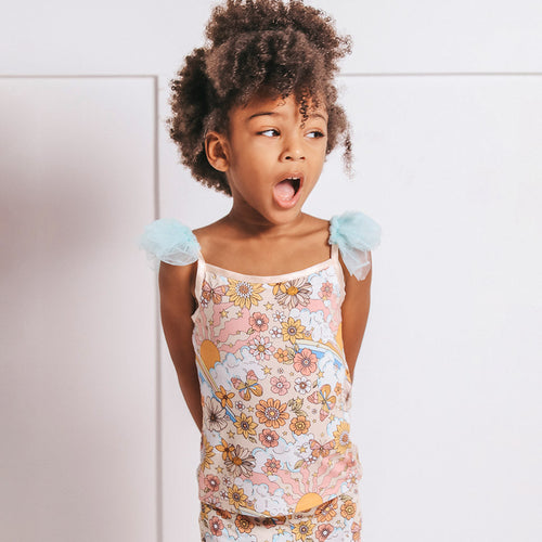 Dolly Ruffled Tulle Cami