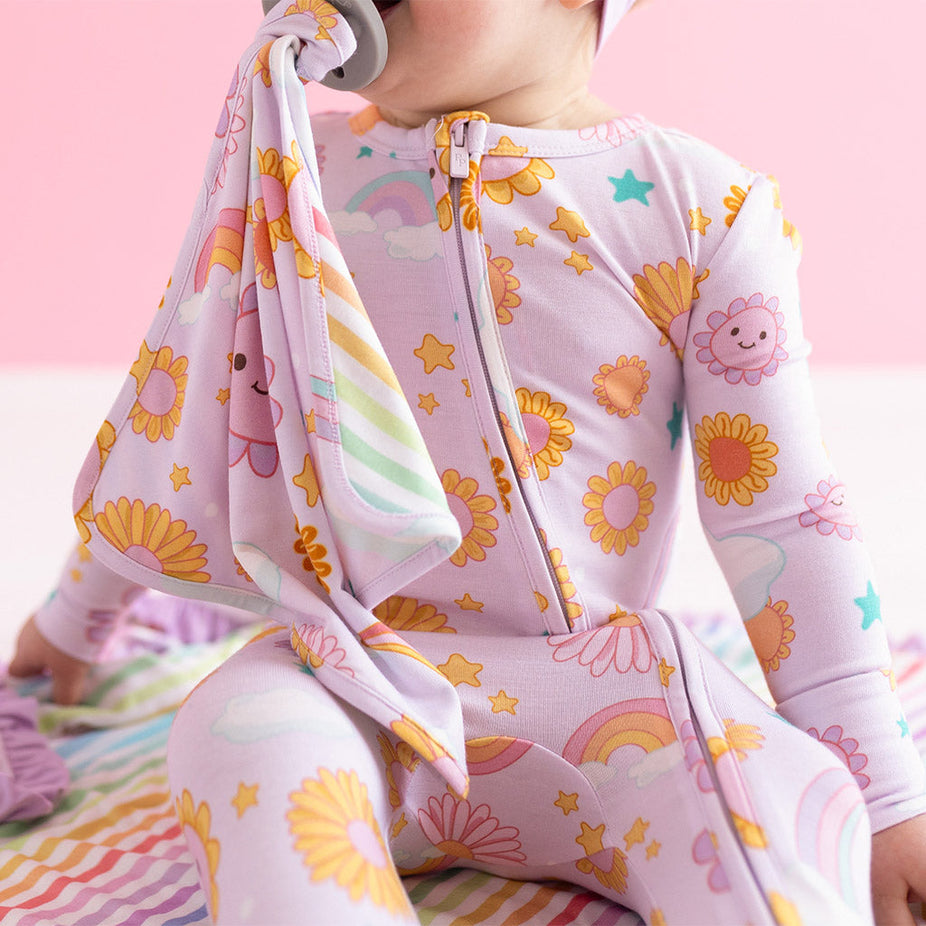 Raya & Rainbow Day Stripe Lovey