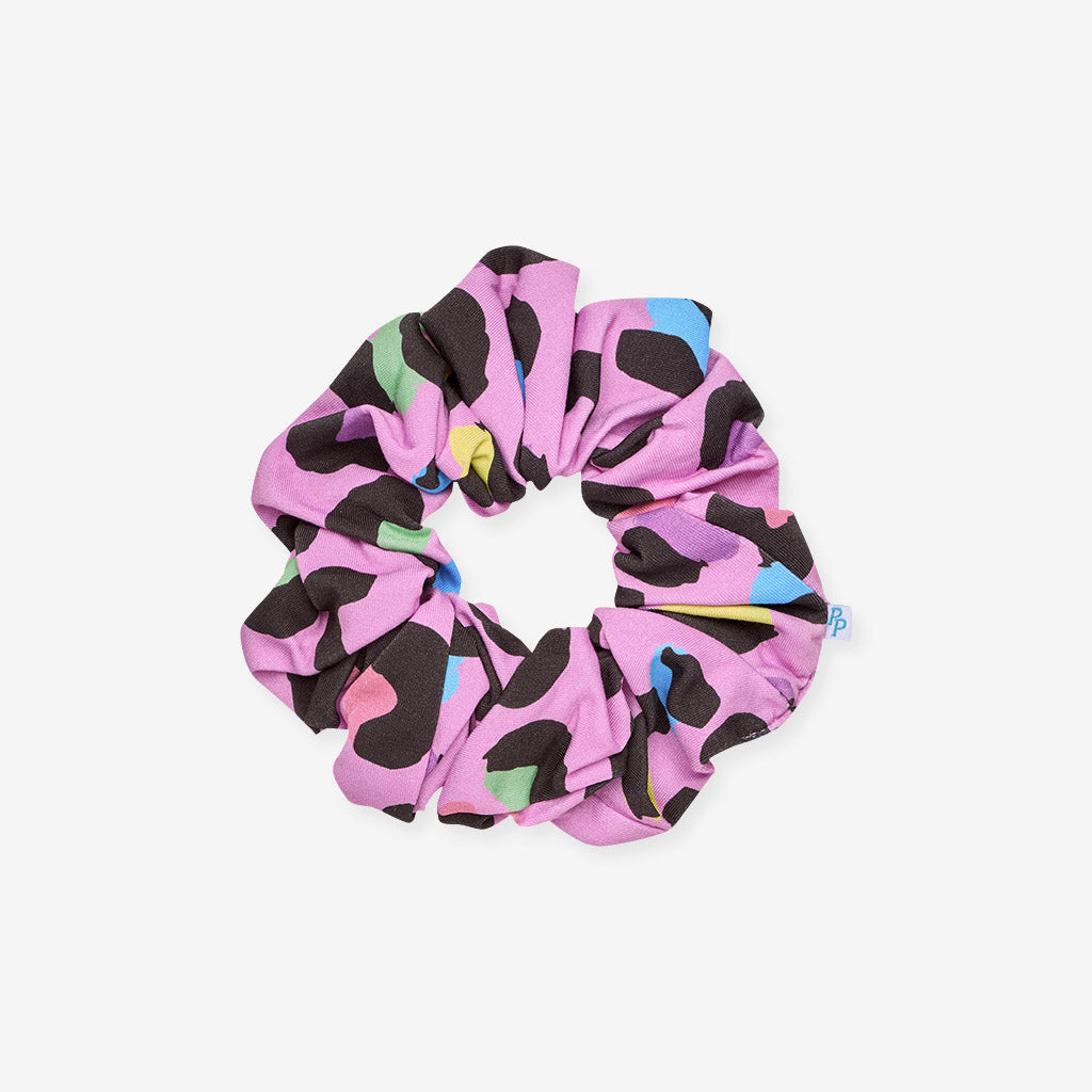 Electric Leopard Luxe Oversized Scrunchie