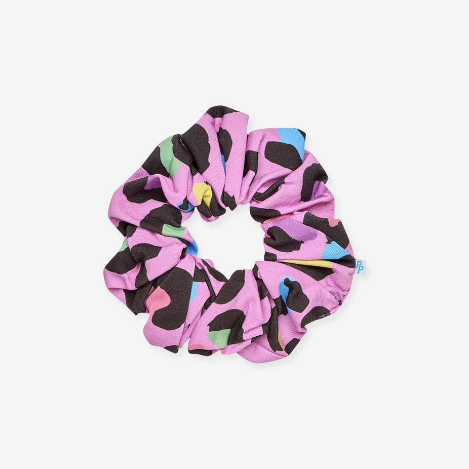 Electric Leopard Luxe Oversized Scrunchie