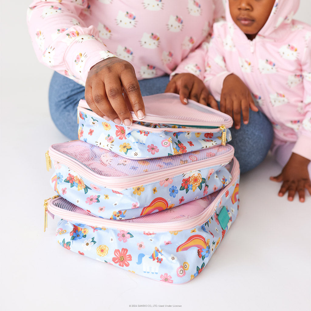 Springtime Blue Hello Kitty® Travel Cubes