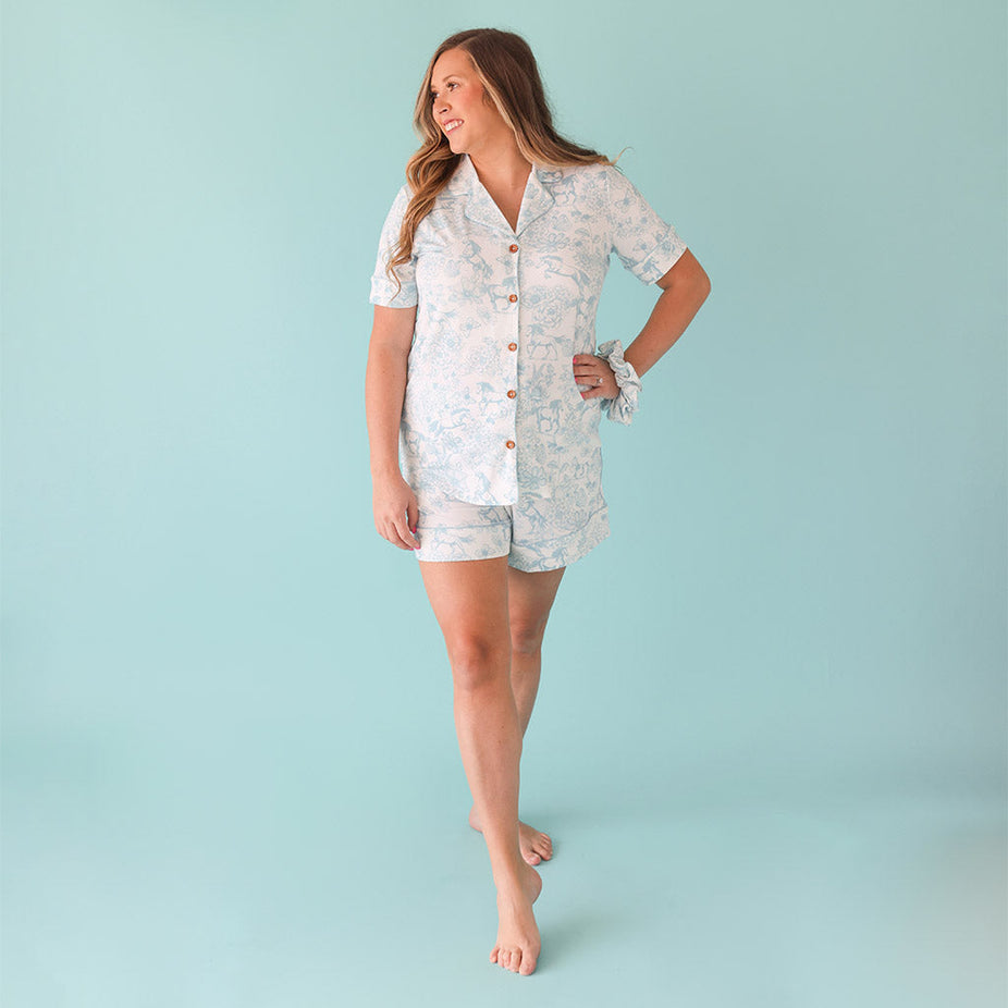 Charlotte Anne Women's Luxe Pajama Short Set