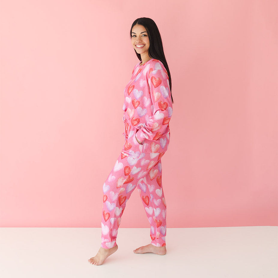 Posh Valentine Women's Pacci™ Long Sleeve Lounge Set