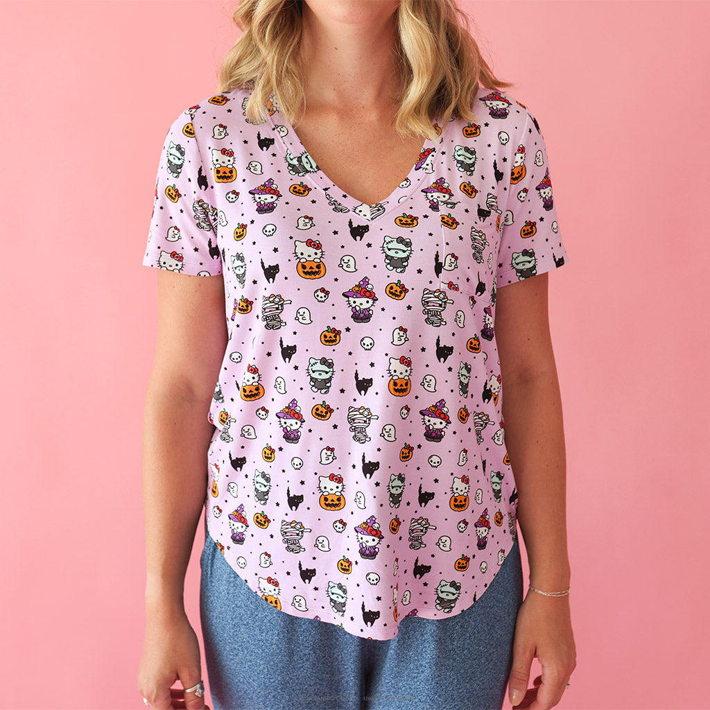 Hello Kitty® Monsters Women's V-Neck Tee