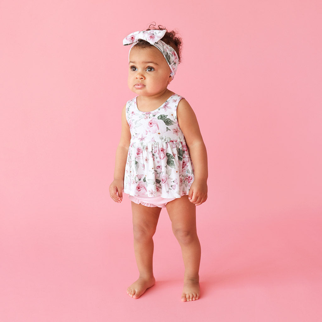 Bianca Jane Peplum Bummie Set