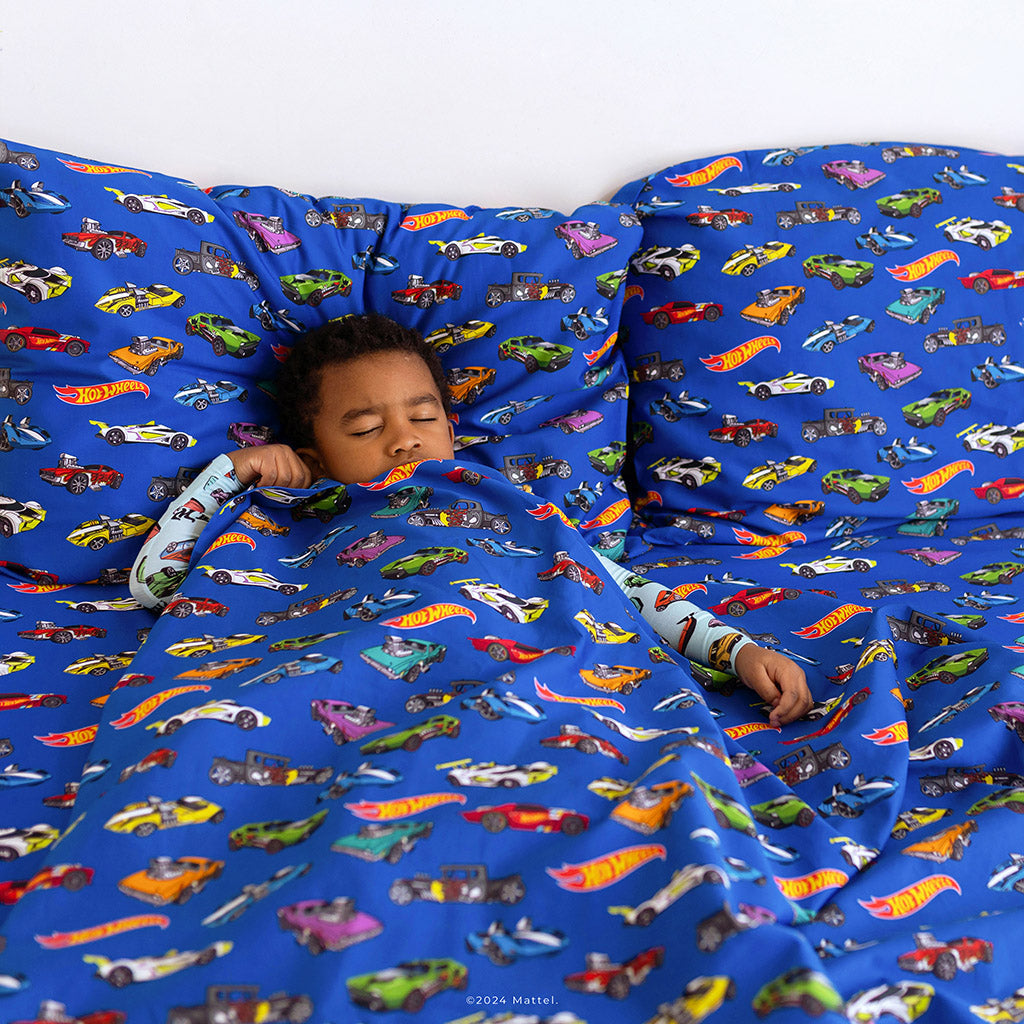 Hot Wheels™ Sheet Pillow Cover Set