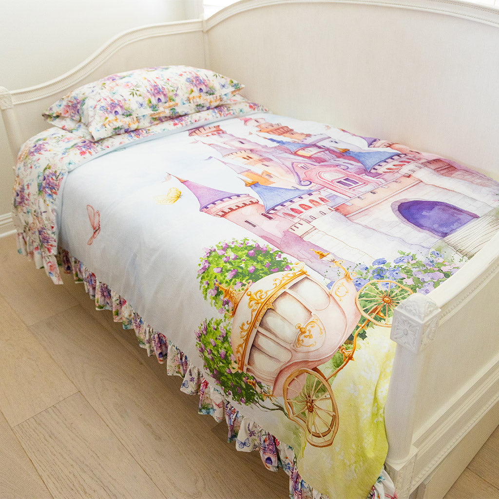 Katrina Reversible Ruffled Duvet Cover