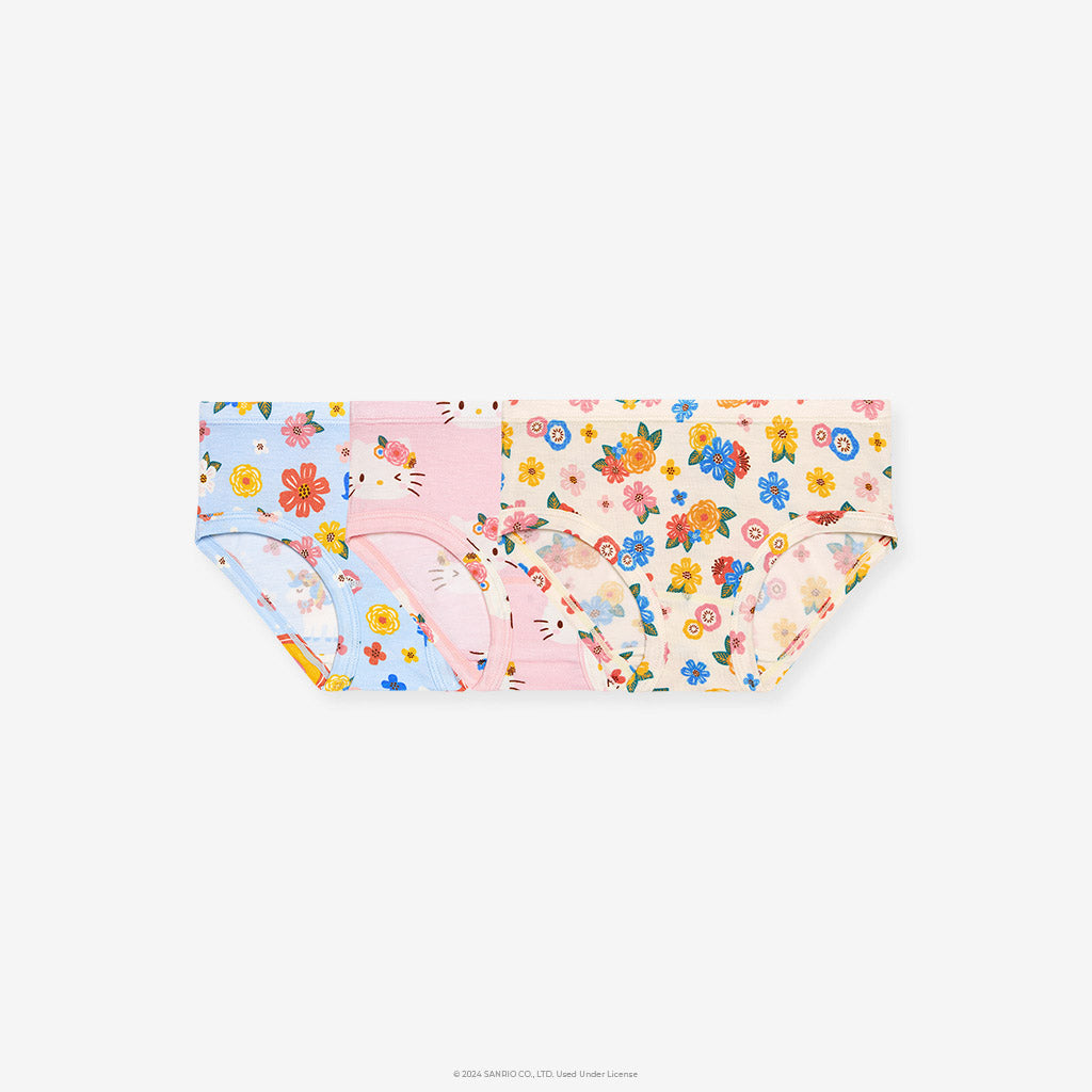 Springtime Blue Hello Kitty® Girls' Brief Set