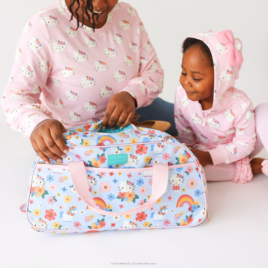 Springtime Blue Hello Kitty® Duffle Bag