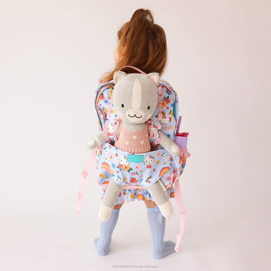 Springtime Blue Hello Kitty® Ruffled Backpack