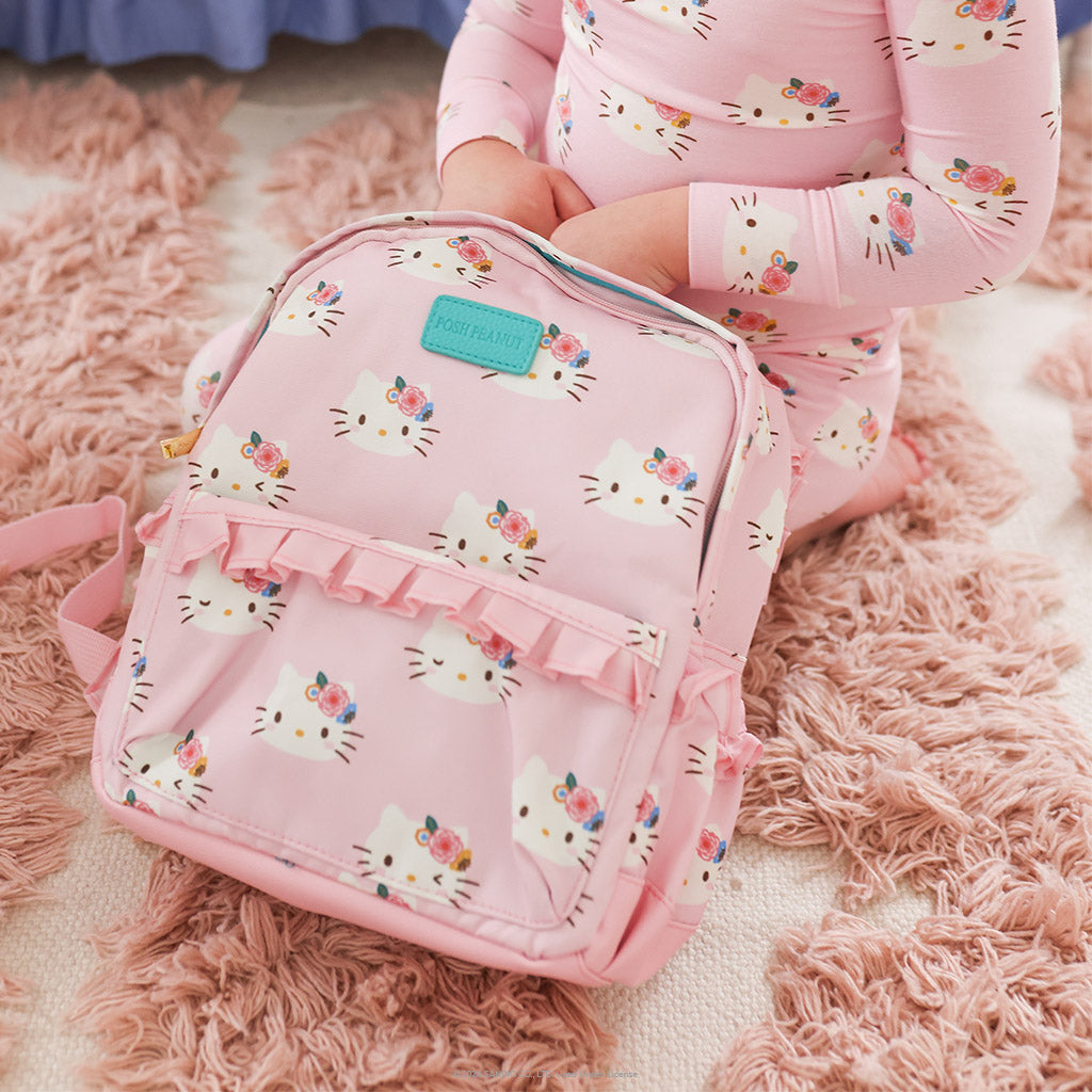 Pastel Pink Hello Kitty® Ruffled Mini Backpack