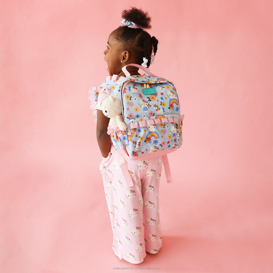 Springtime Blue Hello Kitty® Ruffled Mini Backpack