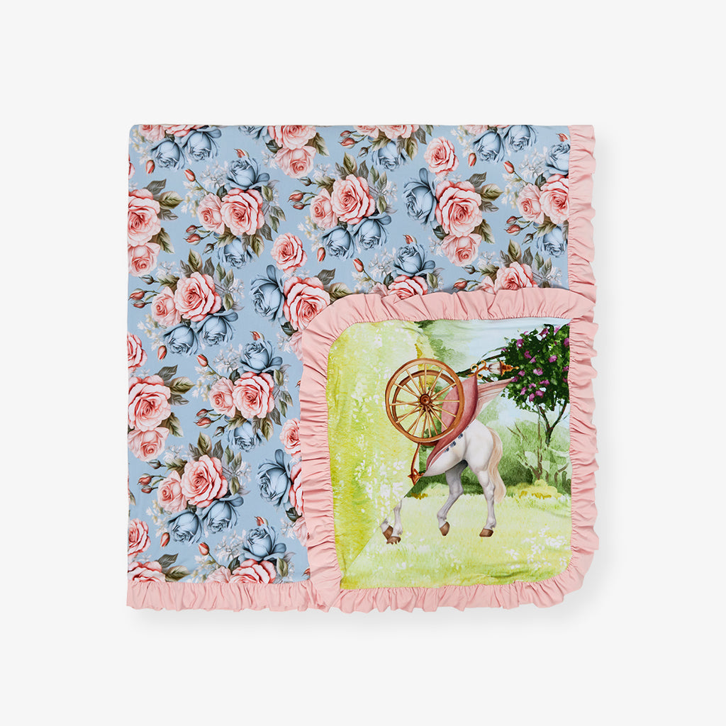 Mackenzie & Cambria Ruffled Luxe Patoo® Blanket